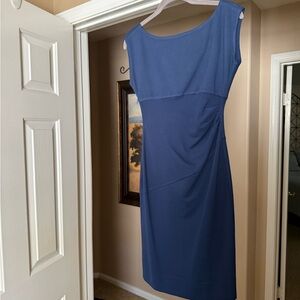 Diane Von Furstenberg Classic Blue Midi Dress